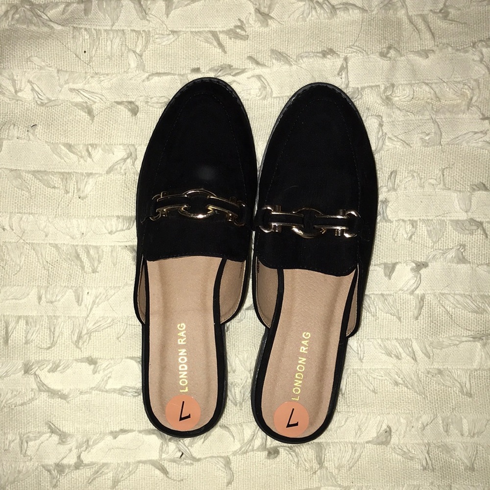 Black London Rag Loafers